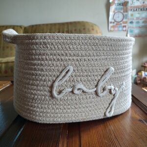 Macrame Woven "baby" basket